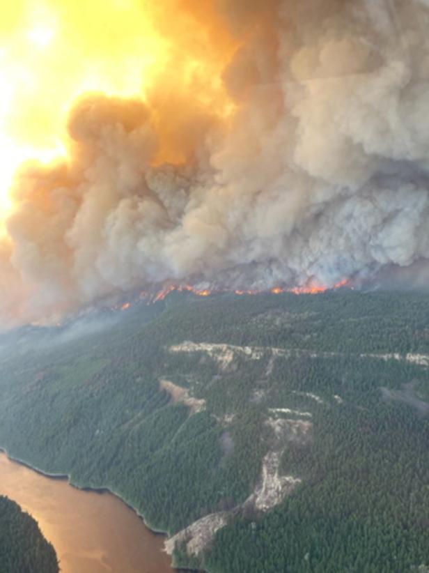 Hitzewelle in Kanada: Mehr als 170 Waldbrände wüten