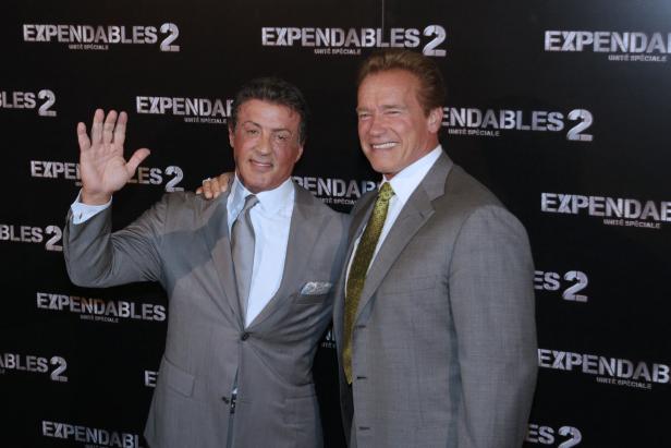 Wie Sylvester Stallone und Arnold Schwarzenegger von Intimfeinden zu Freunden wurden