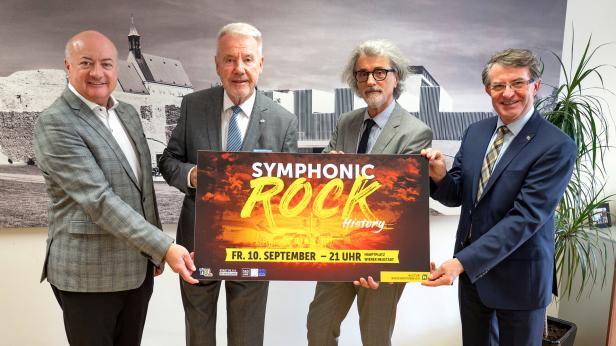 "Symphonic Rock History" in Wr. Neustadt mit Kolonovits, Gregory und Co.