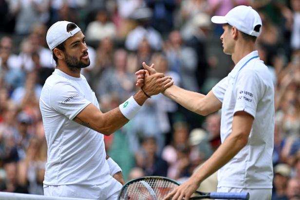 Emotionen pur: Berrettini steht im Wimbledon-Finale gegen Djokovic