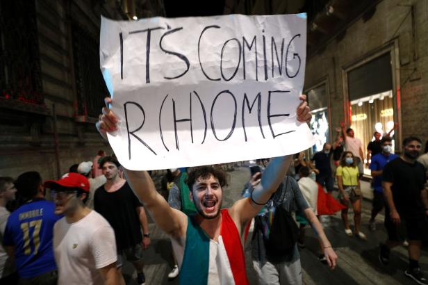 "It's coming Rome": Italien feiert EM-Titel