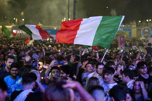 "It's coming Rome": Italien feiert EM-Titel