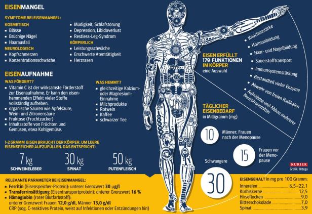 Ohne Eisen fehlt die Energie
