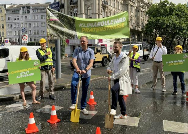 Breiterer Radweg: Wiener Grüne fordern Umbau der Praterstraße