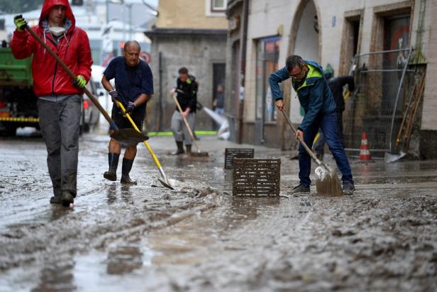 Nach der Sturzflut in Hallein: "Die Situation war dramatisch"