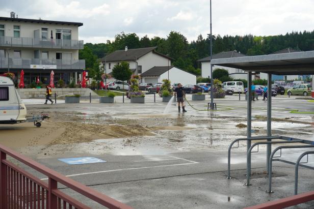 Hochwasser im Bezirk Krems: "Wassermassen wie noch nie"