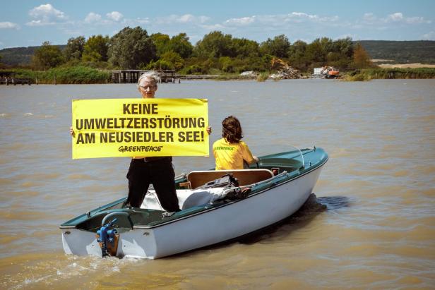 Greenpeace startet Kampf um den Neusiedler See