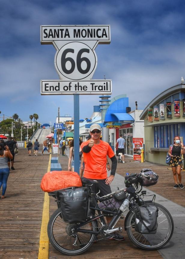 Edwin Schmidt: 17.000 Kilometer mit dem Fahrrad durch Amerika