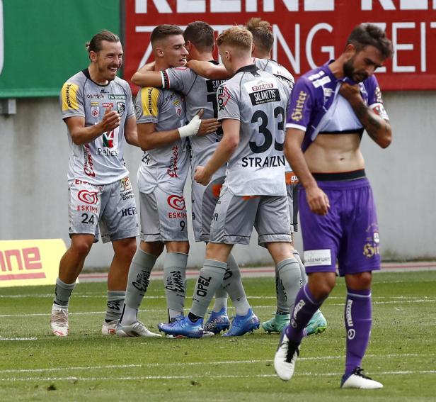 Austria legt in Ried Liga-Fehlstart hin, Remis im Kärntner Derby
