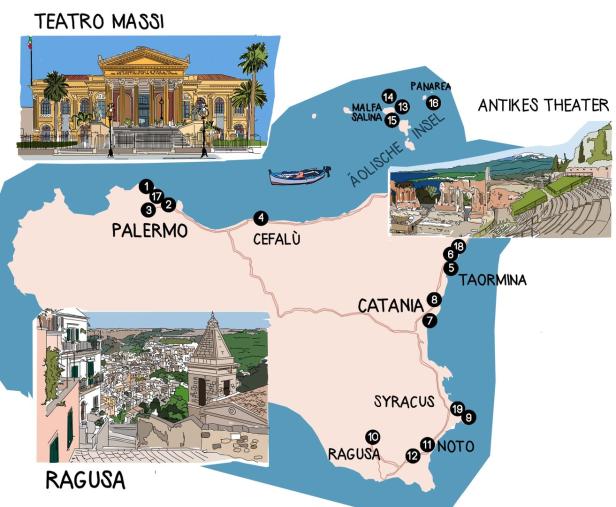 Die besten Adressen und Tipps für Kurzurlaub auf Sizilien