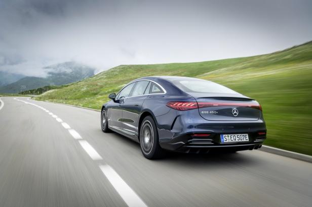 Mercedes EQS: Erste Ausfahrt mit der Elektro-Luxuslimousine