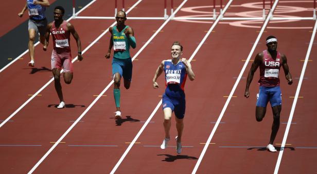 Athletics - Men's 400m Hurdles - Final