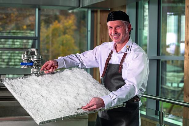 Salzflocken aus dem Urmeer: Jetzt haben auch wir ein "Fleur de Sel"