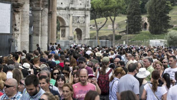 Rom: Touristen, bitte warten!