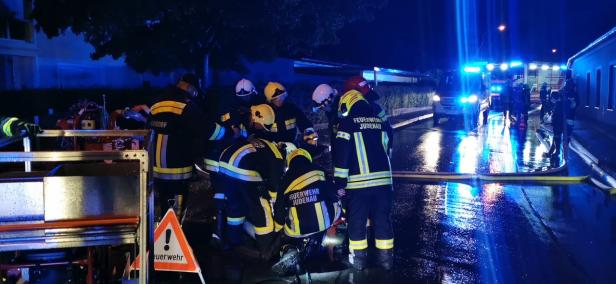 Unwetter-Walze hielt Feuerwehren von NÖ bis Tirol auf Trab
