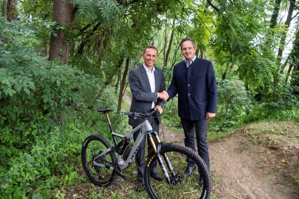 Mountainbike-Netz  auf neuen Wegen