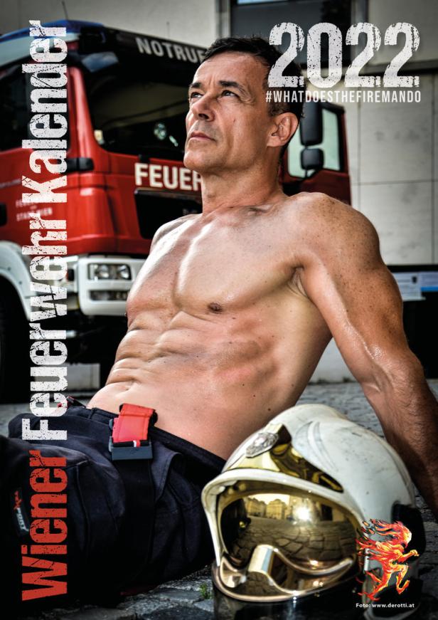 Warum Wiens Feuerwehrmänner bei diesem Einsatz ganz viel Haut zeigten