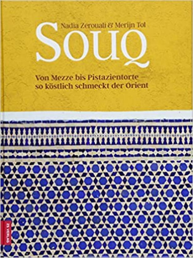 Das Cover des Kochbuchs „Souq“ von Nadia Zerouali & Merijn Tol.