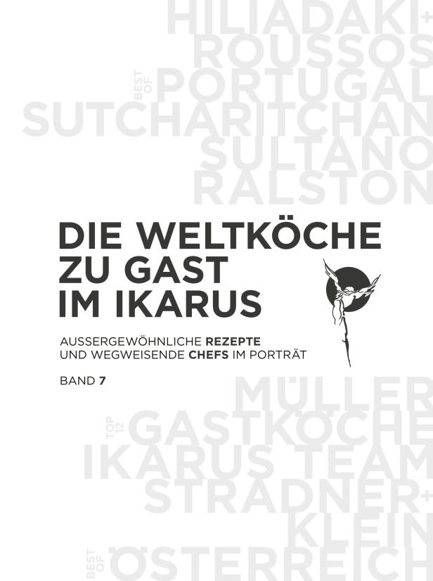 Das Cover von „Die Weltköche zu Gast im Ikarus, Band 7“.