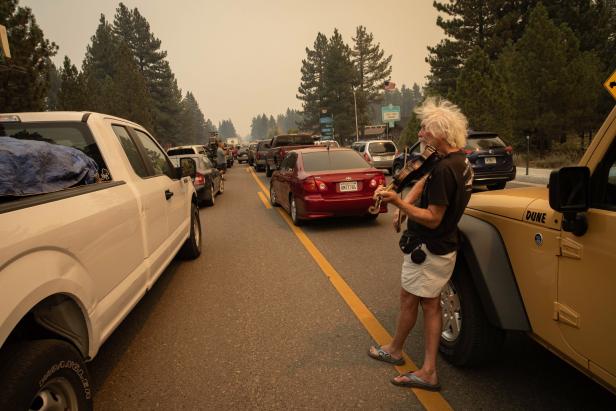 Caldor fire in California