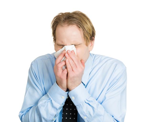 Allergisch auf die Hausstaubmilbe