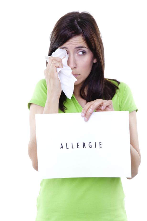 Allergisch auf die Hausstaubmilbe