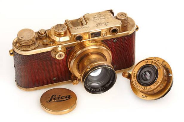 Vergoldetete Leica erzielte 528.000 Euro