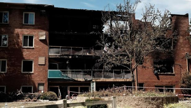 US-NATURAL-GAS-EXPLOSION-AND-FIRE-LEVELS-APARTMENT Washington: Tote nach Explosion in Wohnblock