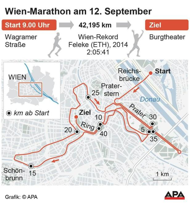 Was beim Vienna City Marathon heuer alles neu ist