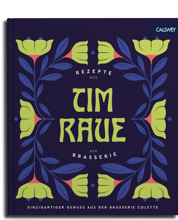 Das Cover des Kochbuchs „Rezepte aus der Brasserie“ von Tim Raue.