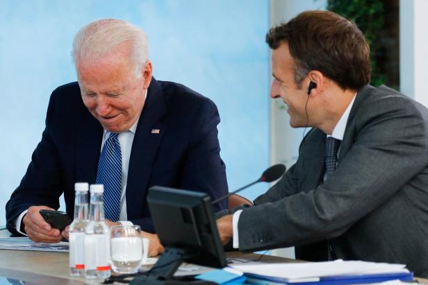 Nach U-Boot-Streit: Biden und Macron planen Treffen im Oktober