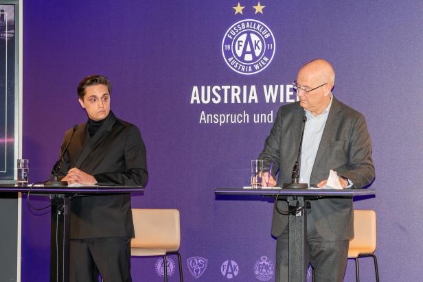 Austria Wien und Insignia: Die Scheidung steht unmittelbar bevor