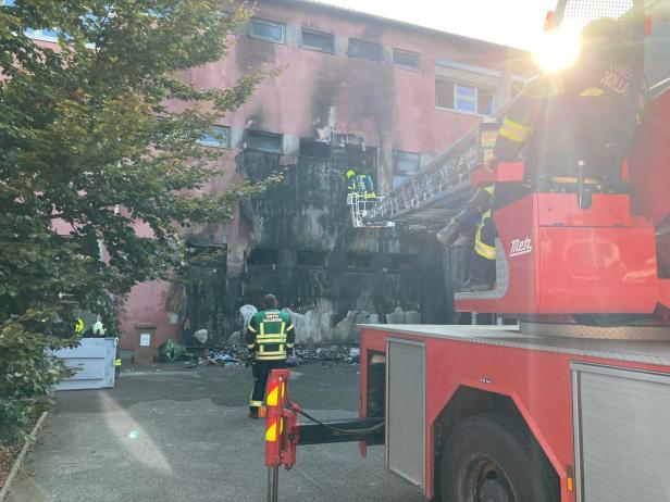 Schüler legten Brand im Schulzentrum von Hollabrunn