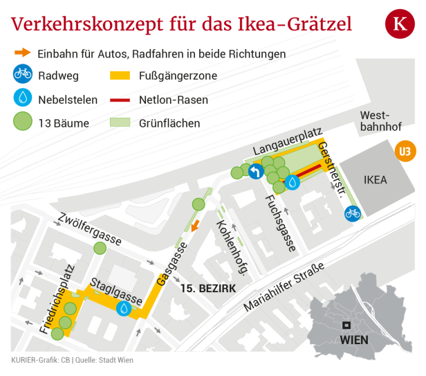 Nach SPÖ-internem Streit: Ikea-Grätzel wird umgebaut