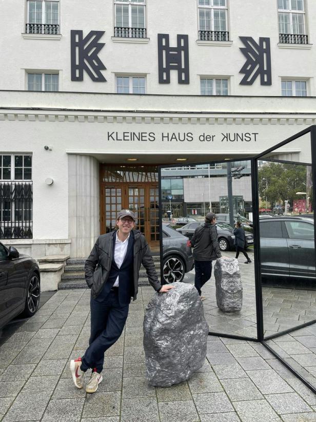 Das "Kleine Haus der Kunst" von Gastronom Ho und Galerist König