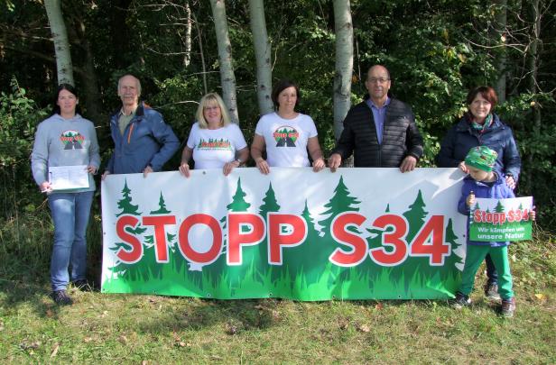 Enormer Widerstand: Mehr als 9.300 Unterschriften gegen die S34