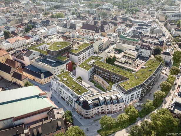Neues Stadtquartier: So wird das St. Pöltner Zentrum künftig aussehen