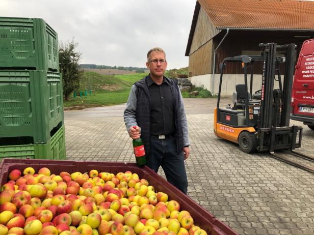 Vom Schwein zum Bio-Apfel: Weinviertler Landwirt stellte um 
