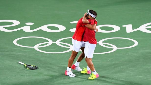 TENNIS-OLY-2016-RIO Nadal kürt sich im Doppel zum Olympiasieger