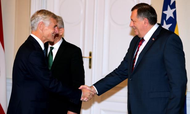Austrian Foreign Minister Michael Linhart visits Bosnia