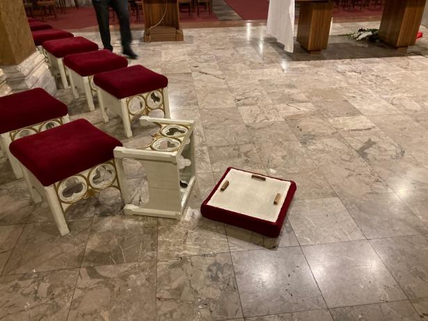 23-Jähriger soll in Johann-Nepomuk-Kirche randaliert haben