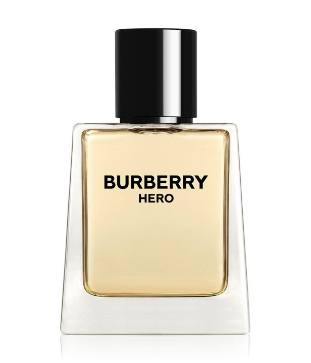 Eine Flasche „Burberry Hero“ Eau de Toilette.