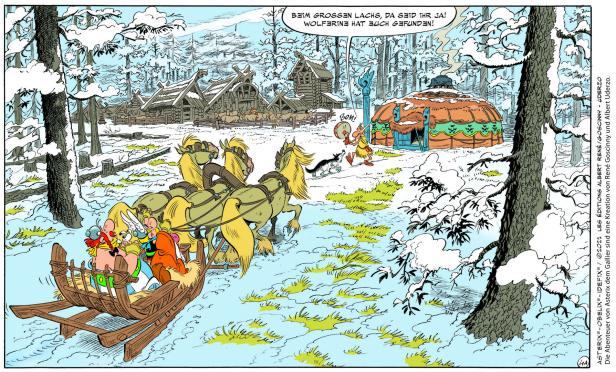 Asterix-Autor Jean-Yves Ferri: "Er ist das Symbol des Widerstands"