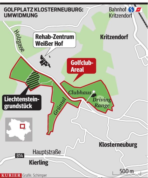 Golfplatz: Entscheidung in den nächsten Wochen