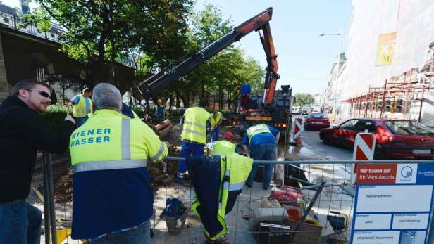 Wasserrohrbruch legte Gürtel lahm