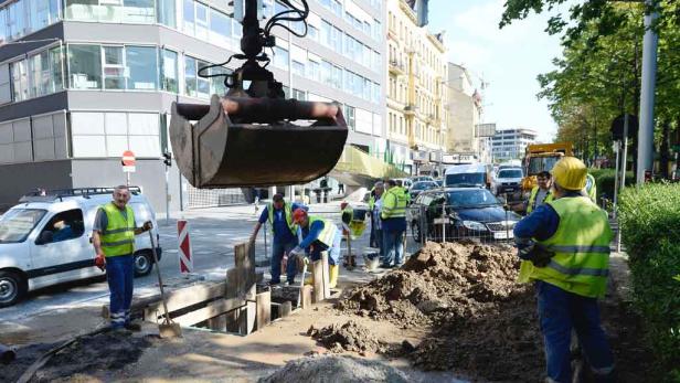 Wasserrohrbruch legte Gürtel lahm