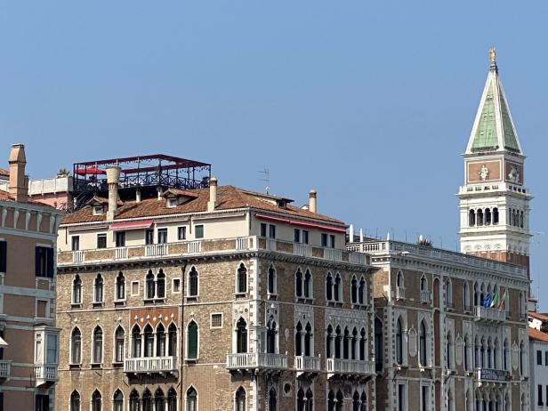 Die höchste Terrasse Venedigs im Palazzo Bauer