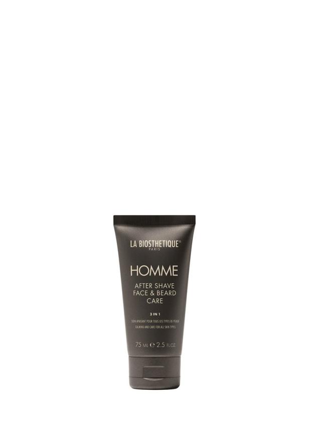 Eine Tube „La Biosthétique Homme“ After Shave für Gesicht und Bart.