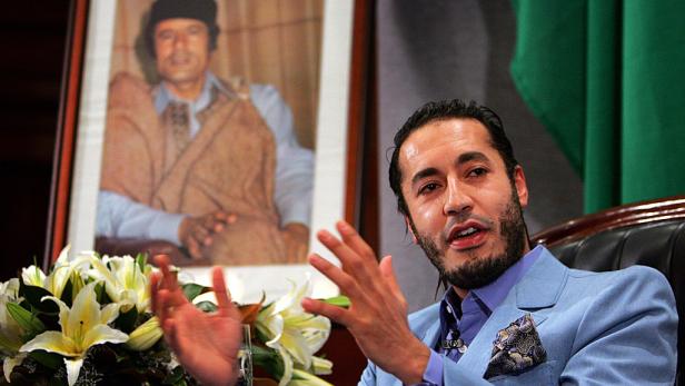 Gaddafi-Sohn Saif will weiterkämpfen. Gaddafi-Sohn Saif will weiterkämpfen.