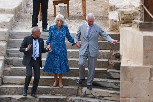Charles und Camilla in Jordanien: Herzogin macht Königin Rania Konkurrenz